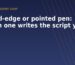 Broad-edge or pointed pen: which one writes the script you want - a guide from The Calligraphy Shop